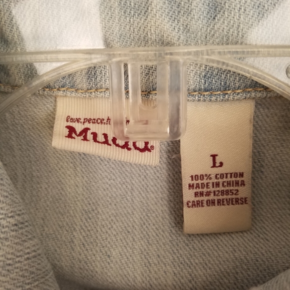 Mudd Light Washed denim vest - Picture 5 of 5